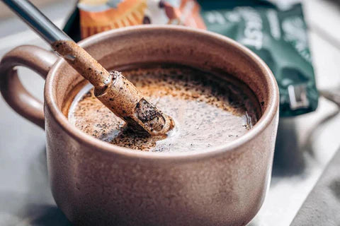 Sip in Style with a Reusable Metal Coffee Straw